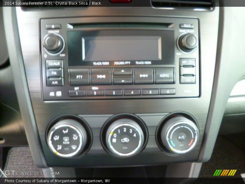 Crystal Black Silica / Black 2014 Subaru Forester 2.5i