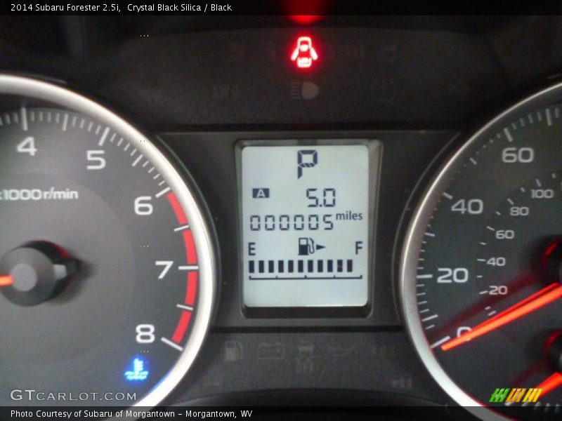 Crystal Black Silica / Black 2014 Subaru Forester 2.5i