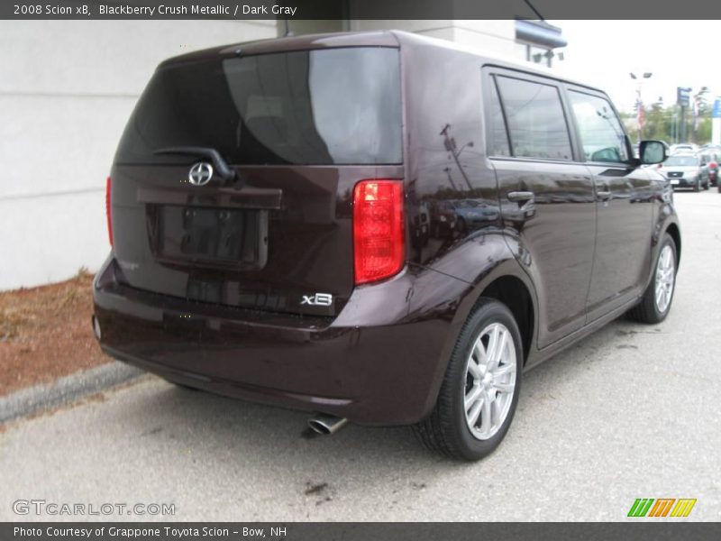Blackberry Crush Metallic / Dark Gray 2008 Scion xB