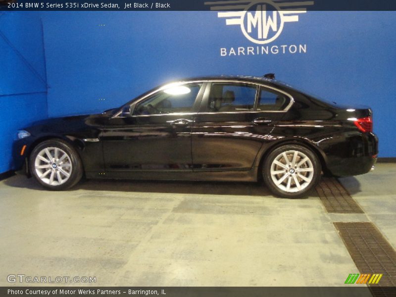 Jet Black / Black 2014 BMW 5 Series 535i xDrive Sedan