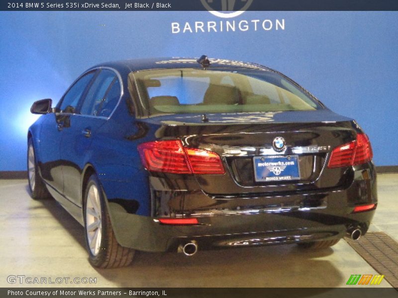 Jet Black / Black 2014 BMW 5 Series 535i xDrive Sedan