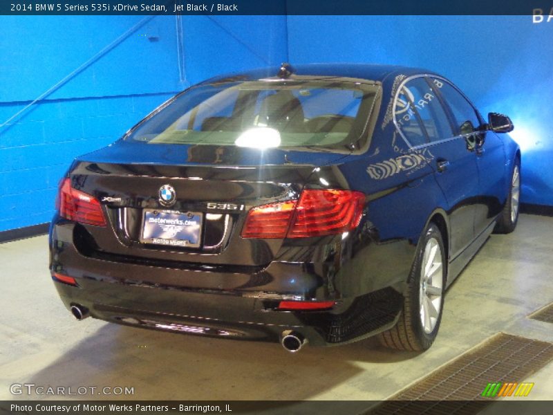 Jet Black / Black 2014 BMW 5 Series 535i xDrive Sedan