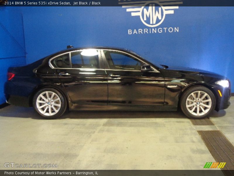 Jet Black / Black 2014 BMW 5 Series 535i xDrive Sedan