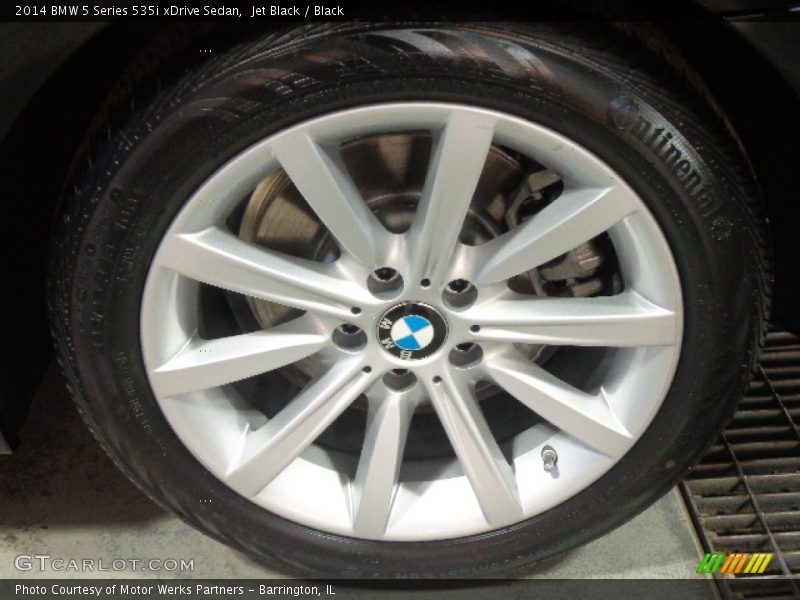 Jet Black / Black 2014 BMW 5 Series 535i xDrive Sedan