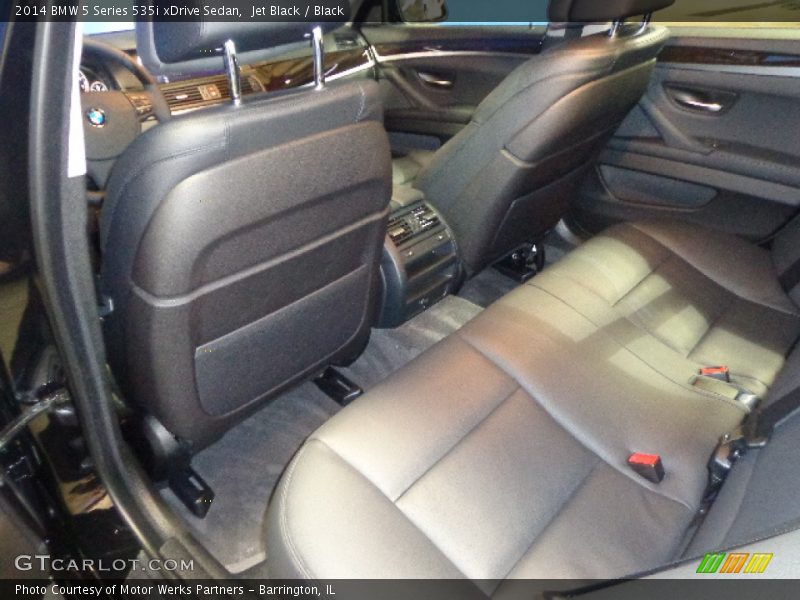 Jet Black / Black 2014 BMW 5 Series 535i xDrive Sedan