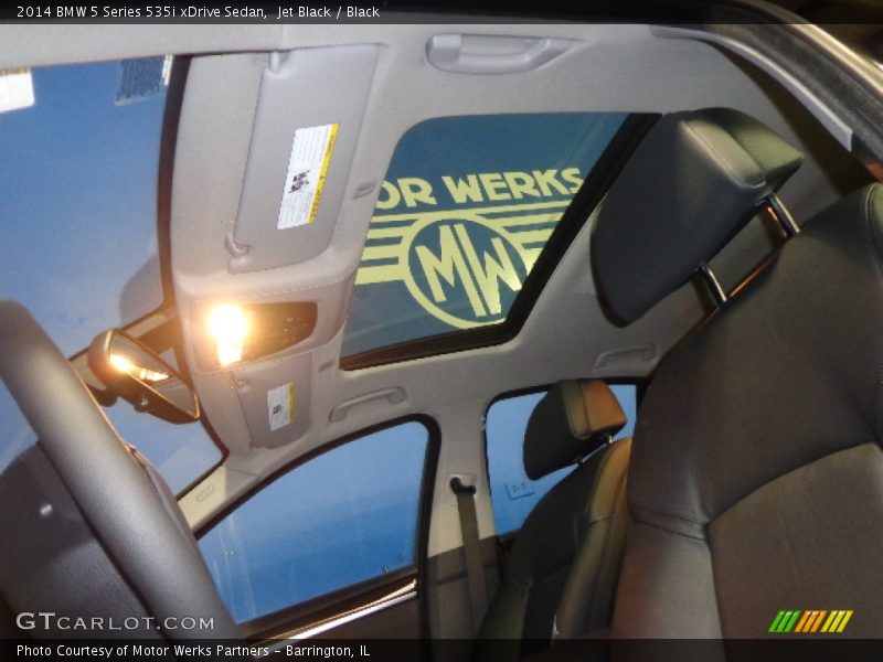 Jet Black / Black 2014 BMW 5 Series 535i xDrive Sedan