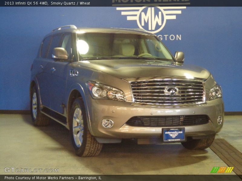 Smoky Quartz / Wheat 2013 Infiniti QX 56 4WD