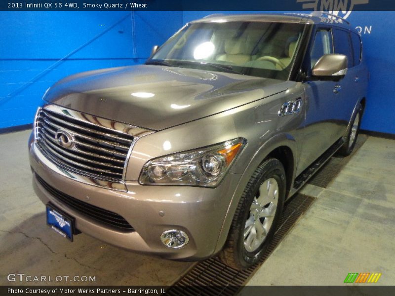 Smoky Quartz / Wheat 2013 Infiniti QX 56 4WD