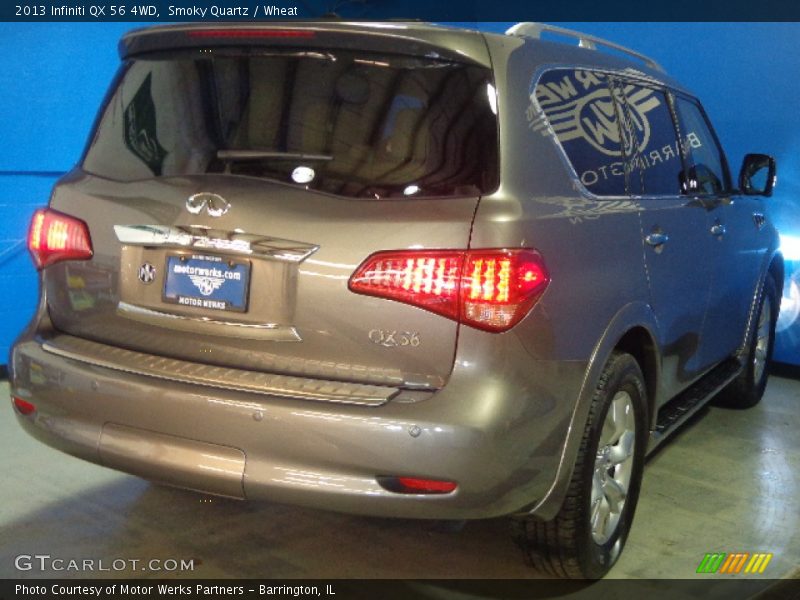Smoky Quartz / Wheat 2013 Infiniti QX 56 4WD