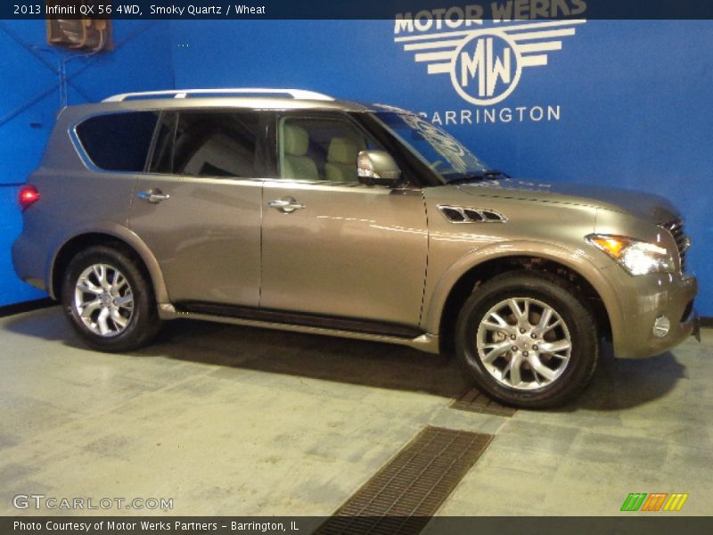 Smoky Quartz / Wheat 2013 Infiniti QX 56 4WD