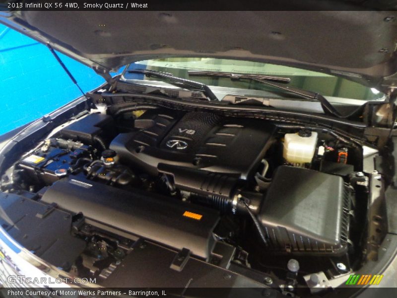 Smoky Quartz / Wheat 2013 Infiniti QX 56 4WD