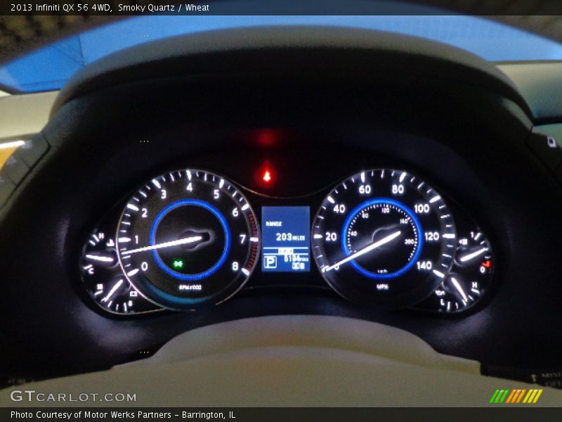  2013 QX 56 4WD 56 4WD Gauges
