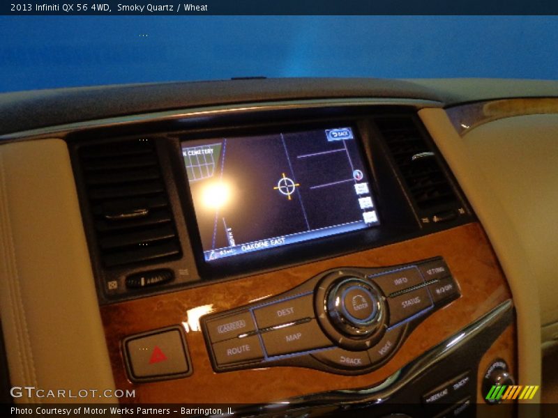 Smoky Quartz / Wheat 2013 Infiniti QX 56 4WD