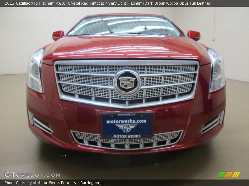 Crystal Red Tintcoat / Very Light Platinum/Dark Urban/Cocoa Opus Full Leather 2013 Cadillac XTS Platinum AWD