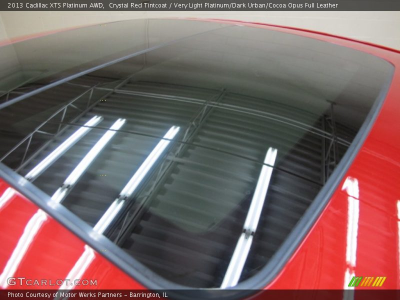 Crystal Red Tintcoat / Very Light Platinum/Dark Urban/Cocoa Opus Full Leather 2013 Cadillac XTS Platinum AWD