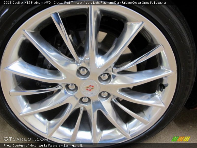 Crystal Red Tintcoat / Very Light Platinum/Dark Urban/Cocoa Opus Full Leather 2013 Cadillac XTS Platinum AWD