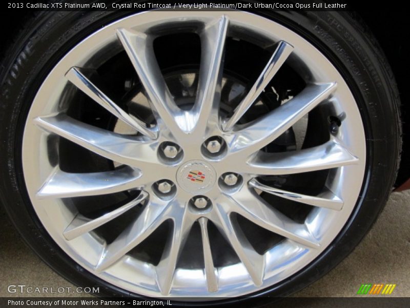 Crystal Red Tintcoat / Very Light Platinum/Dark Urban/Cocoa Opus Full Leather 2013 Cadillac XTS Platinum AWD