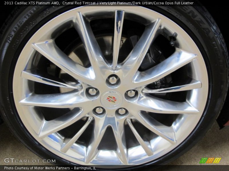 Crystal Red Tintcoat / Very Light Platinum/Dark Urban/Cocoa Opus Full Leather 2013 Cadillac XTS Platinum AWD