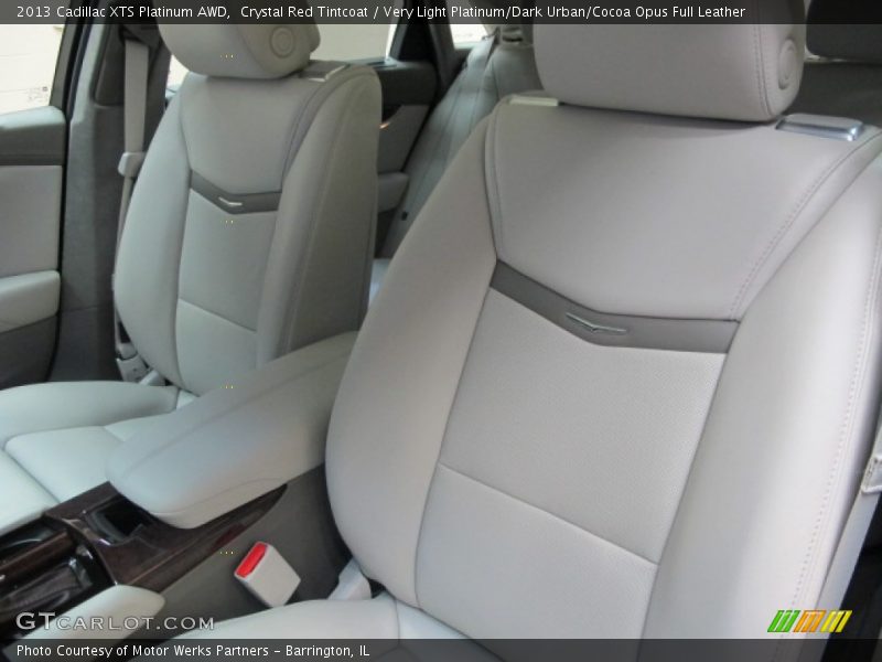 Crystal Red Tintcoat / Very Light Platinum/Dark Urban/Cocoa Opus Full Leather 2013 Cadillac XTS Platinum AWD