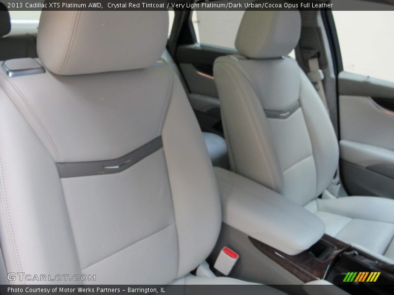 Crystal Red Tintcoat / Very Light Platinum/Dark Urban/Cocoa Opus Full Leather 2013 Cadillac XTS Platinum AWD