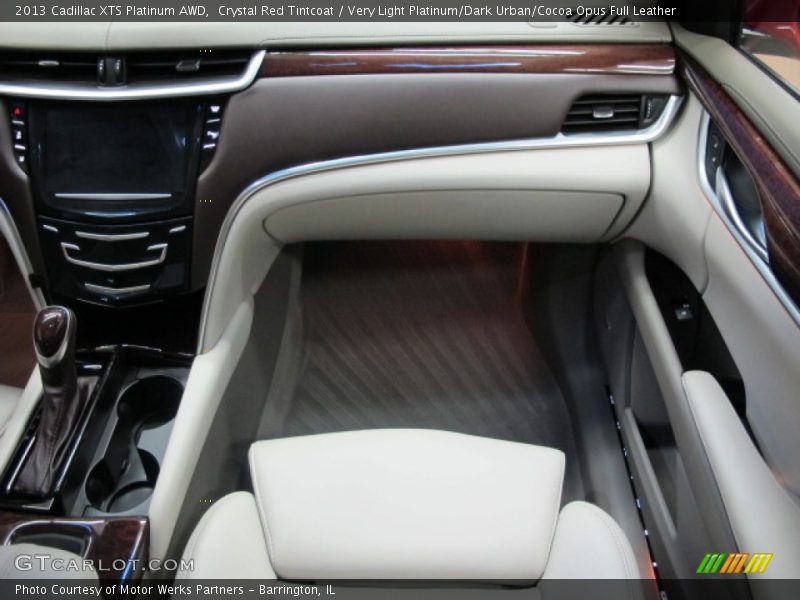Crystal Red Tintcoat / Very Light Platinum/Dark Urban/Cocoa Opus Full Leather 2013 Cadillac XTS Platinum AWD