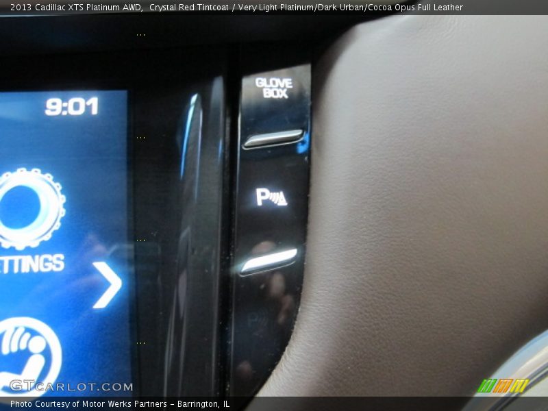 Crystal Red Tintcoat / Very Light Platinum/Dark Urban/Cocoa Opus Full Leather 2013 Cadillac XTS Platinum AWD
