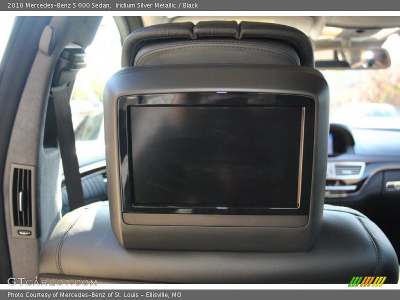 Iridium Silver Metallic / Black 2010 Mercedes-Benz S 600 Sedan