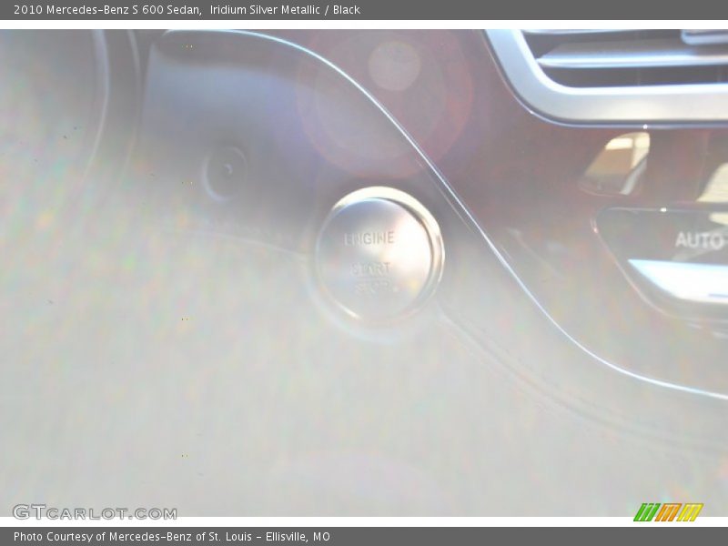 Iridium Silver Metallic / Black 2010 Mercedes-Benz S 600 Sedan