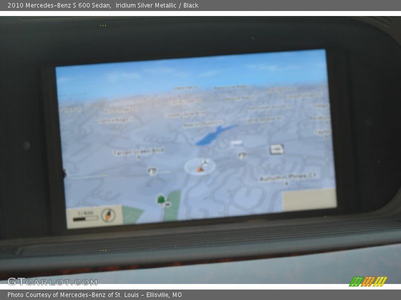 Iridium Silver Metallic / Black 2010 Mercedes-Benz S 600 Sedan