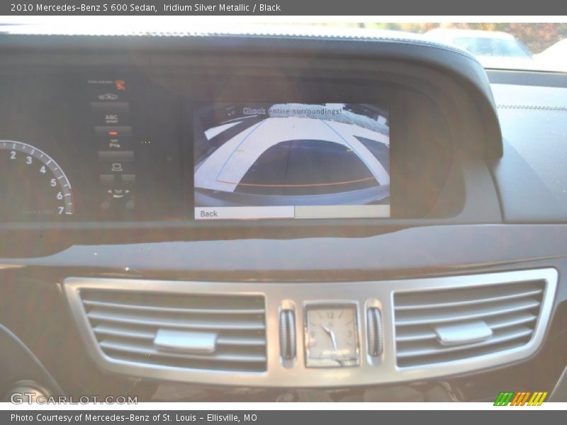Iridium Silver Metallic / Black 2010 Mercedes-Benz S 600 Sedan