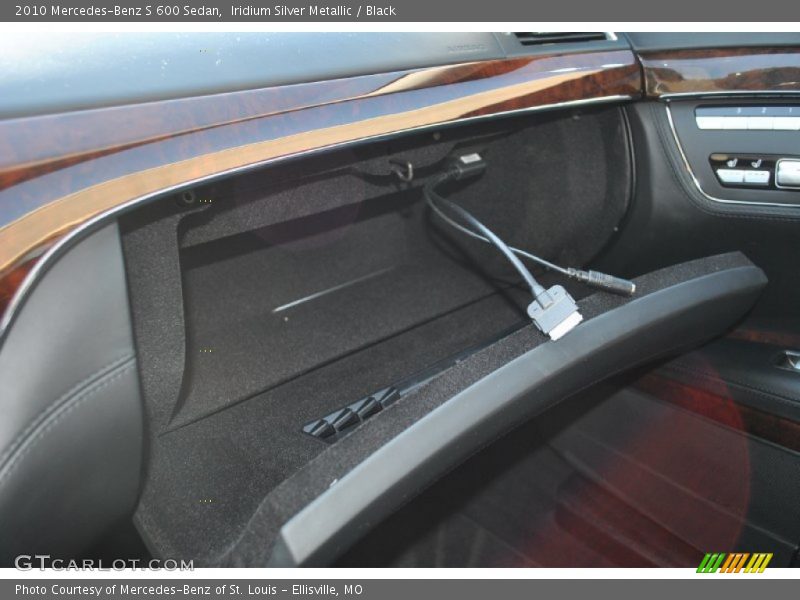 Iridium Silver Metallic / Black 2010 Mercedes-Benz S 600 Sedan