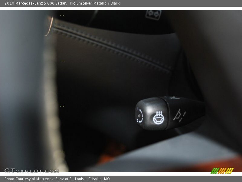 Iridium Silver Metallic / Black 2010 Mercedes-Benz S 600 Sedan