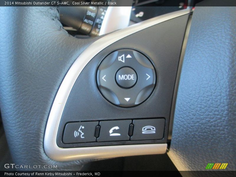 Controls of 2014 Outlander GT S-AWC