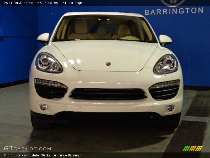 Sand White / Luxor Beige 2011 Porsche Cayenne S