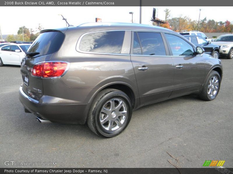 Cocoa Metallic / Cashmere/Cocoa 2008 Buick Enclave CXL AWD