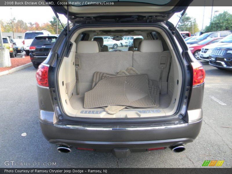Cocoa Metallic / Cashmere/Cocoa 2008 Buick Enclave CXL AWD