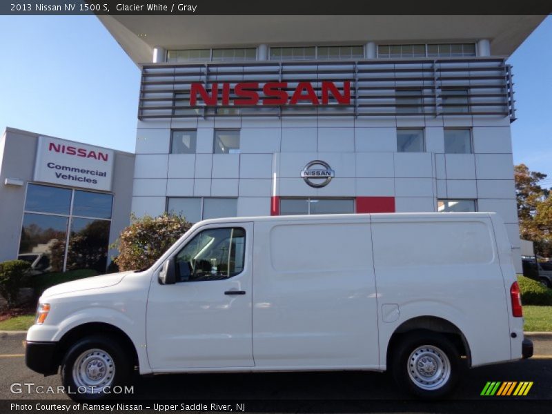 Glacier White / Gray 2013 Nissan NV 1500 S