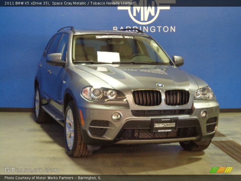 Space Gray Metallic / Tobacco Nevada Leather 2011 BMW X5 xDrive 35i