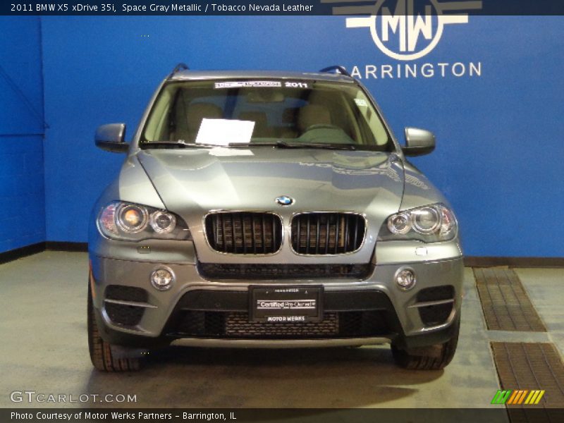 Space Gray Metallic / Tobacco Nevada Leather 2011 BMW X5 xDrive 35i