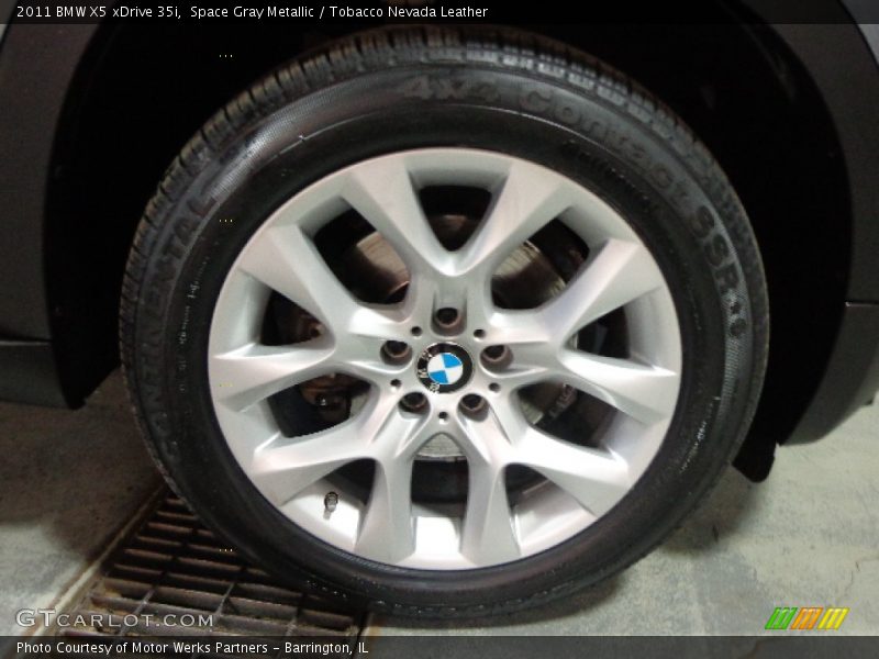 Space Gray Metallic / Tobacco Nevada Leather 2011 BMW X5 xDrive 35i