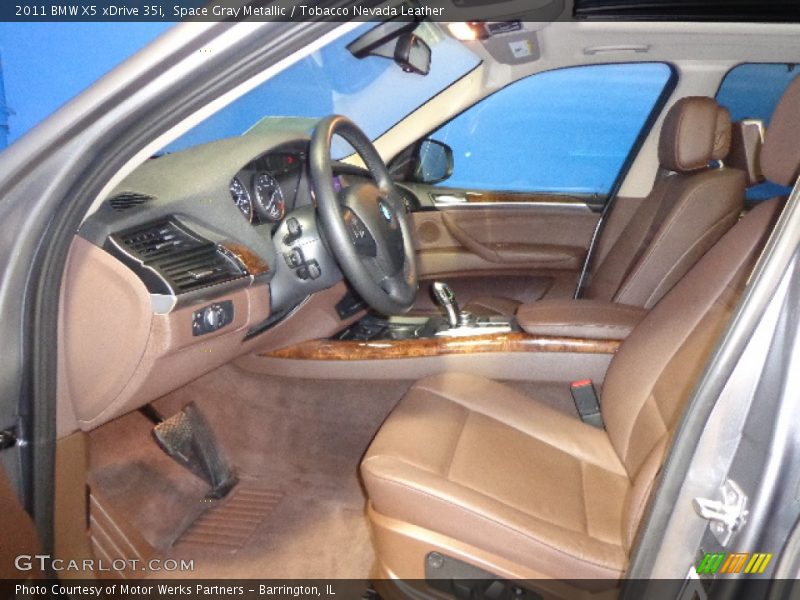 Space Gray Metallic / Tobacco Nevada Leather 2011 BMW X5 xDrive 35i