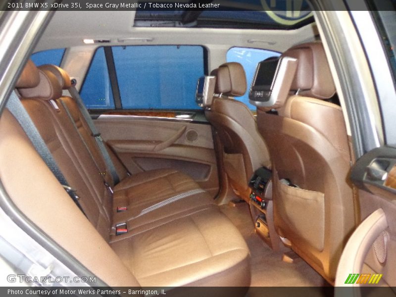 Space Gray Metallic / Tobacco Nevada Leather 2011 BMW X5 xDrive 35i