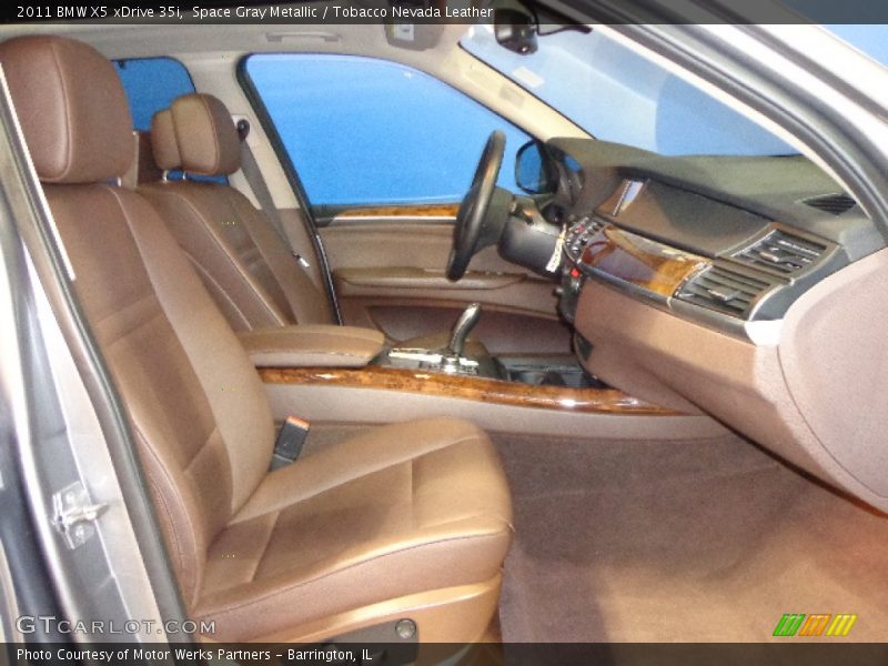 Space Gray Metallic / Tobacco Nevada Leather 2011 BMW X5 xDrive 35i