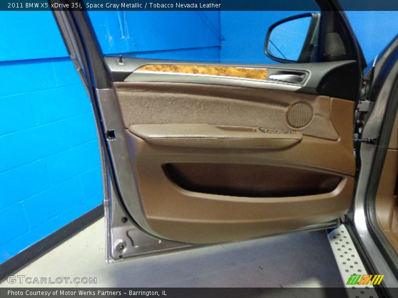 Space Gray Metallic / Tobacco Nevada Leather 2011 BMW X5 xDrive 35i