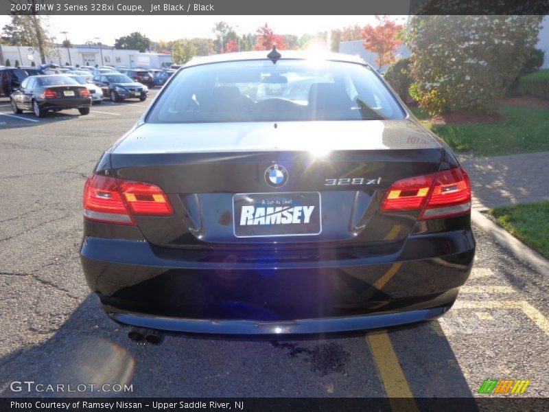 Jet Black / Black 2007 BMW 3 Series 328xi Coupe