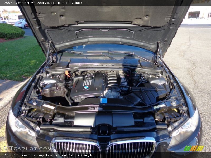 Jet Black / Black 2007 BMW 3 Series 328xi Coupe