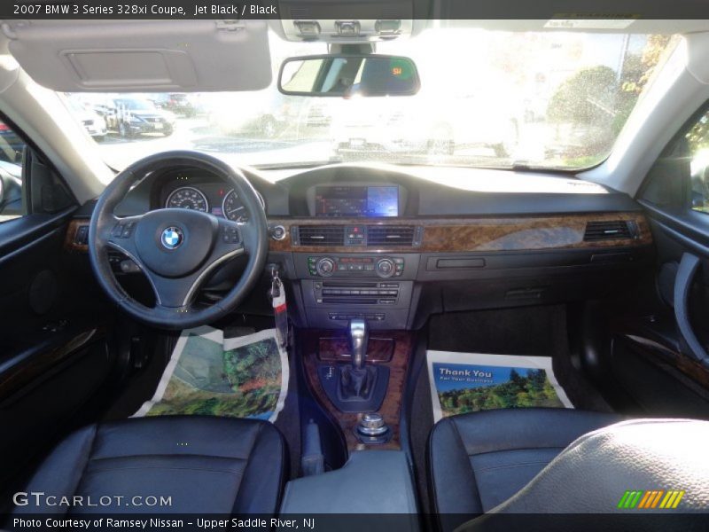 Jet Black / Black 2007 BMW 3 Series 328xi Coupe