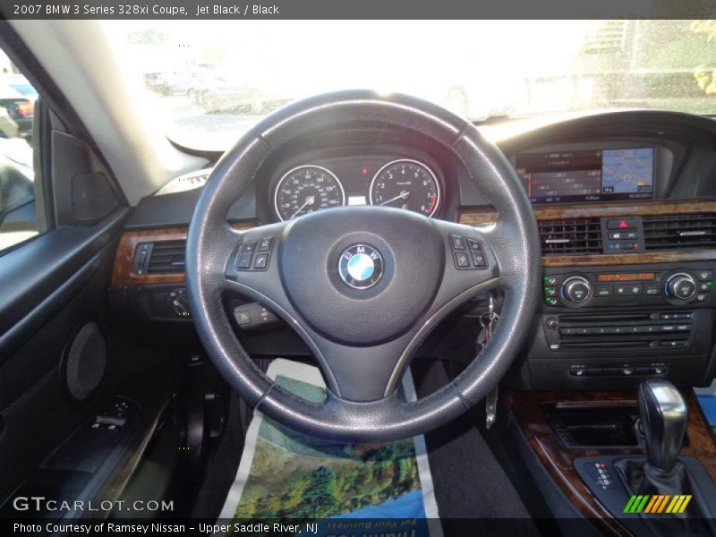 Jet Black / Black 2007 BMW 3 Series 328xi Coupe