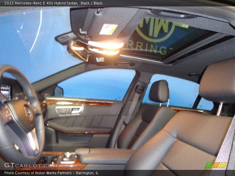 Black / Black 2013 Mercedes-Benz E 400 Hybrid Sedan