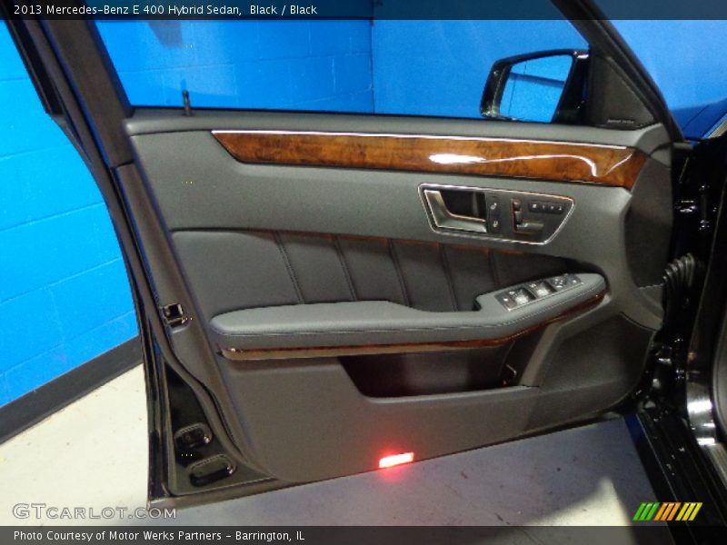 Black / Black 2013 Mercedes-Benz E 400 Hybrid Sedan